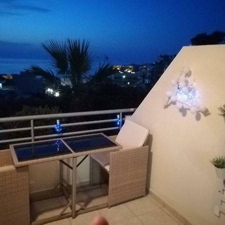 Sea View Cozy Studio Near Center Of Rethymno Town Exterior foto